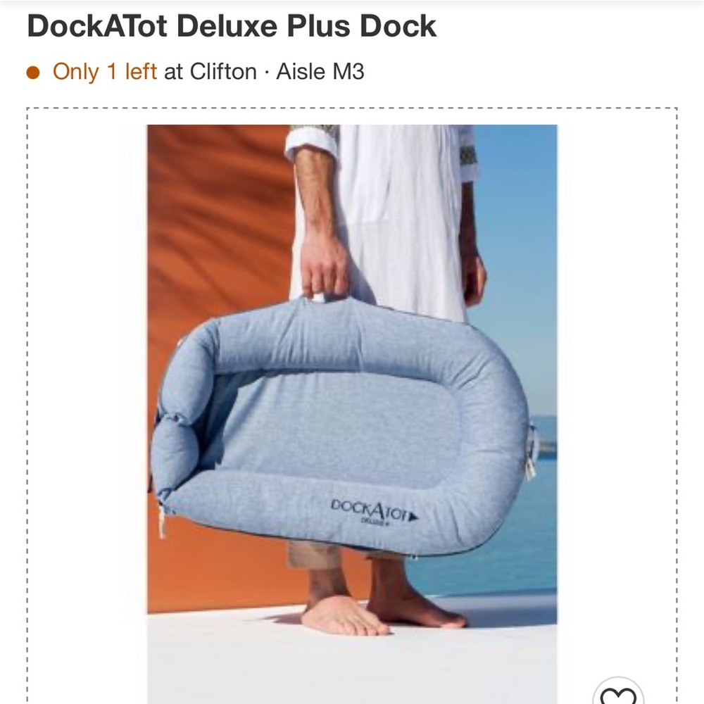- Dockatot Deluxe Plus